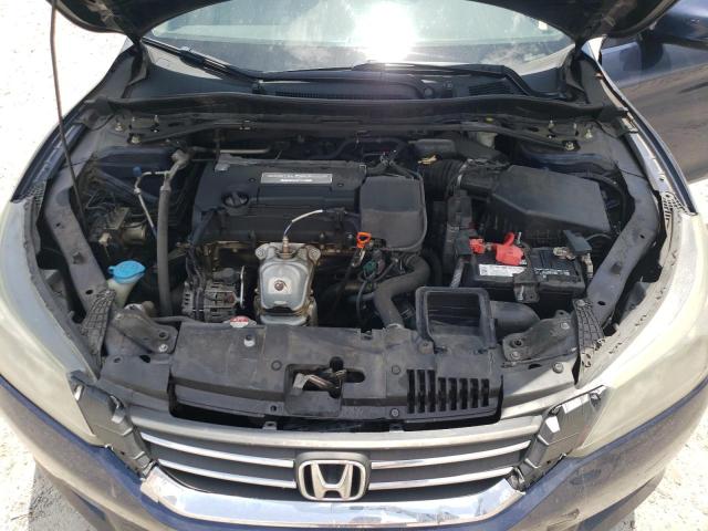 1HGCR2F8XFA042031 - 2015 HONDA ACCORD EXL BLUE photo 11