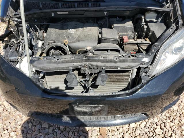 5TDDZ3DC2HS174898 - 2017 TOYOTA SIENNA XLE 黑色 照片 12