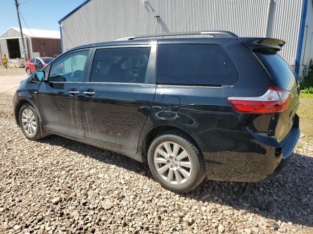 5TDDZ3DC2HS174898 - 2017 TOYOTA SIENNA XLE 黑色 照片 2
