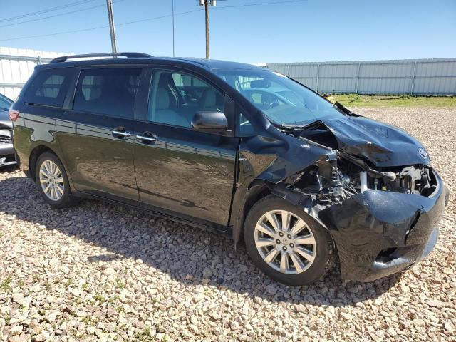 5TDDZ3DC2HS174898 - 2017 TOYOTA SIENNA XLE 黑色 照片 4