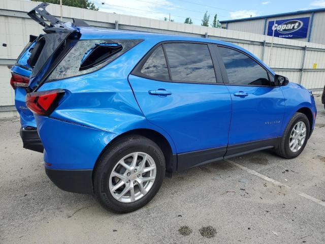 3GNAXHEG7RL156693 - 2024 CHEVROLET EQUINOX LS BLUE photo 3