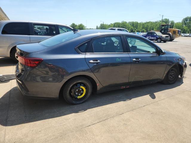 3KPF24AD4KE088168 - 2019 KIA FORTE FE ნაცრისფერი ფოტო 3