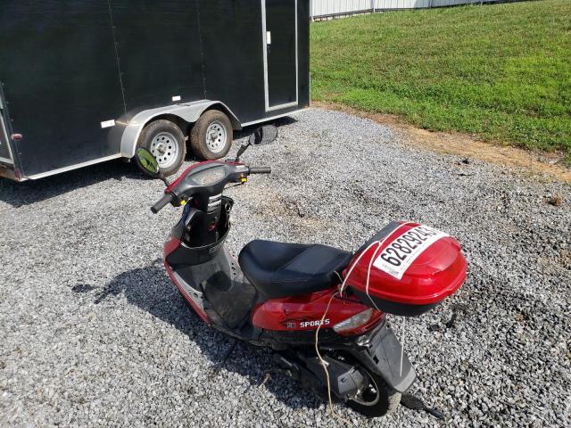 LT4Z1NAA9MZ000481 - 2021 MOPE MOPED RED photo 3