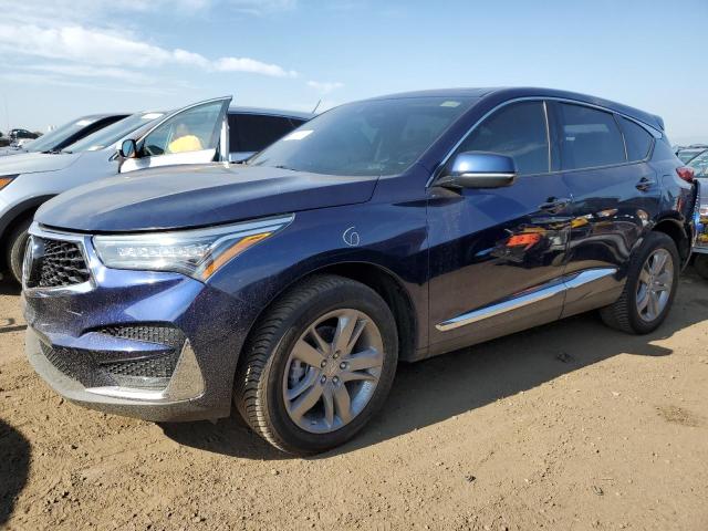 5J8TC2H74KL010468 - 2019 ACURA RDX ADVANCE BLUE photo 1
