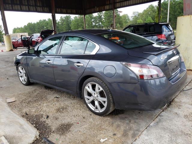 1N4AA5AP2CC855785 - 2012 NISSAN MAXIMA S GRAY photo 2