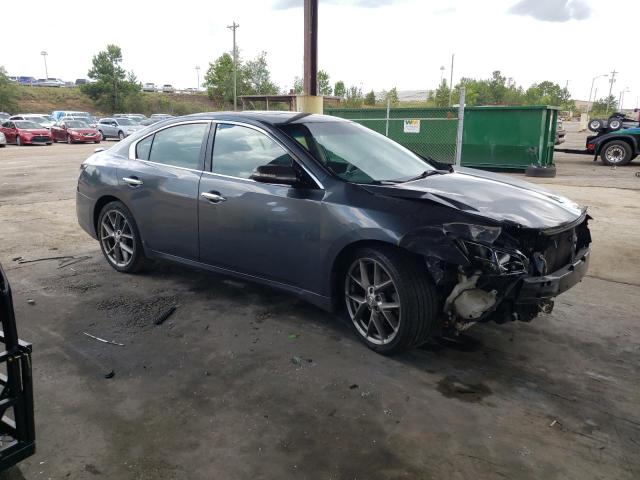 1N4AA5AP2CC855785 - 2012 NISSAN MAXIMA S GRAY photo 4