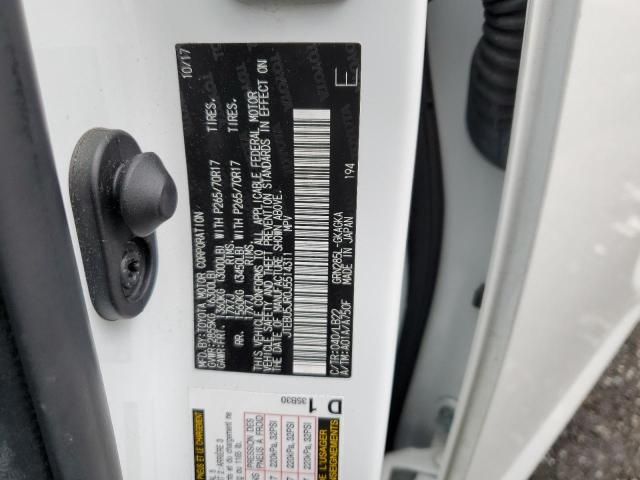 JTEBU5JR0J5514311 - 2018 TOYOTA 4RUNNER SR5/SR5 PREMIUM 白色 照片 14