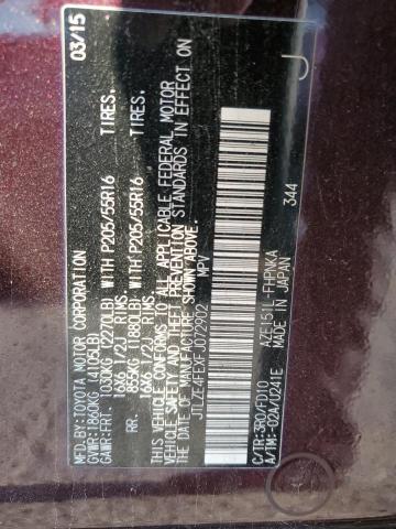 JTLZE4FEXFJ072902 - 2015 TOYOTA SCION XB 勃艮第红 照片 13