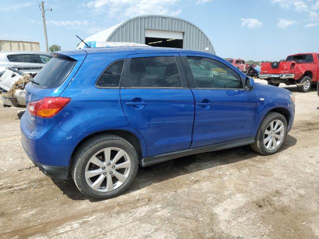 4A4AR3AU7FE024930 - 2015 MITSUBISHI OUTLANDER ES BLUE photo 3