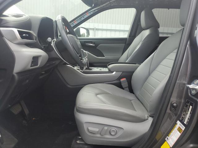 5TDGZRAH1MS033895 - 2021 TOYOTA HIGHLANDER XLE 石墨色 照片 7