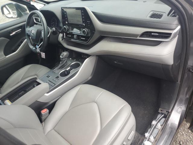 5TDGZRAH1MS033895 - 2021 TOYOTA HIGHLANDER XLE 石墨色 照片 8