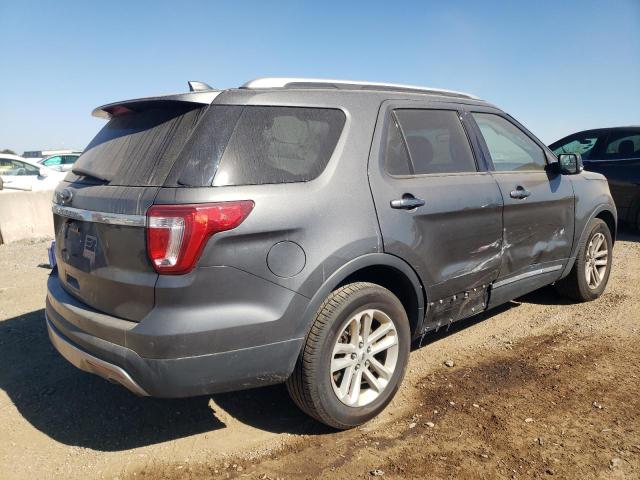 1FM5K7D81HGA42197 - 2017 FORD EXPLORER XLT ნაცრისფერი ფოტო 4