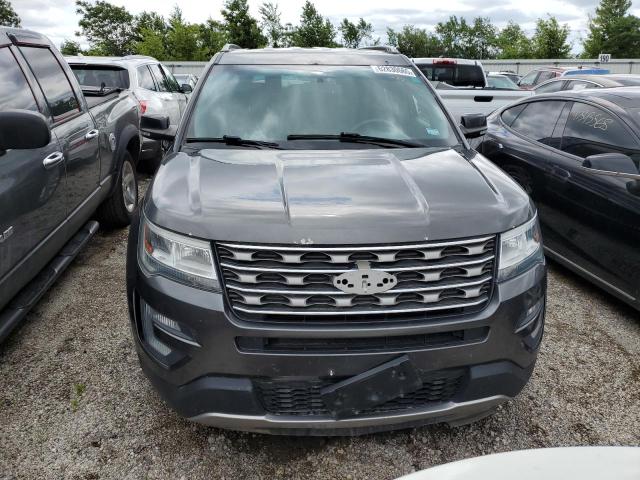 1FM5K7D81HGA42197 - 2017 FORD EXPLORER XLT ნაცრისფერი ფოტო 7