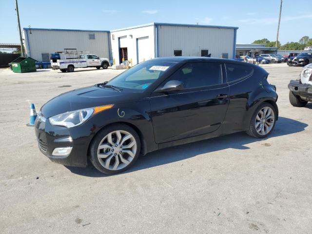 KMHTC6AD5FU233300 - 2015 HYUNDAI VELOSTER BLACK photo 1