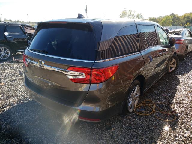 5FNRL6H76KB119307 - 2019 HONDA ODYSSEY EXL BROWN photo 4