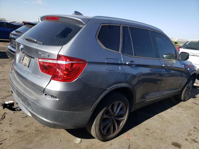 5UXWX9C5XD0D03991 - 2013 BMW X3 XDRIVE28I SILVER photo 3