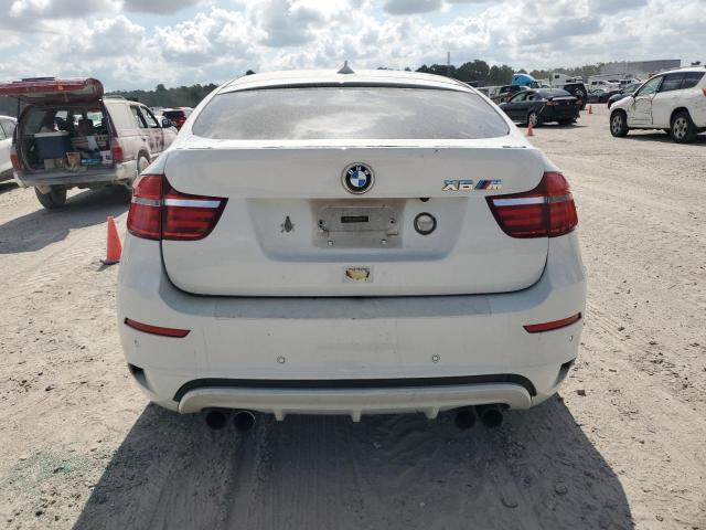 5YMGZ0C58E0C40782 - 2014 BMW X6 M WHITE photo 6