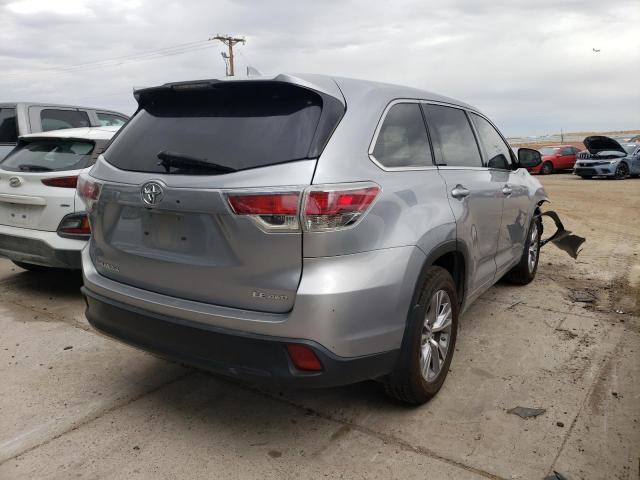 5TDBKRFHXGS355771 - 2016 TOYOTA HIGHLANDER LE SILVER photo 3