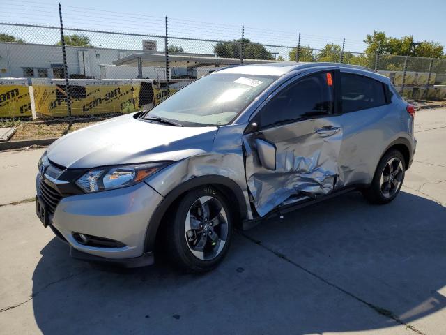 3CZRU5H75JM702074 - 2018 HONDA HR-V EXL GRAY photo 1