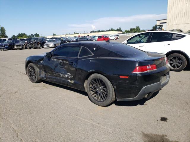 2G1FD1E37F9226163 - 2015 CHEVROLET CAMARO LT BLACK photo 2