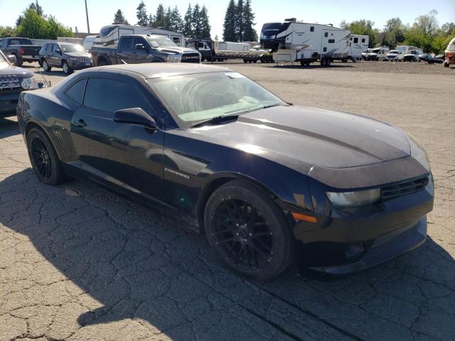 2G1FD1E37F9226163 - 2015 CHEVROLET CAMARO LT BLACK photo 4