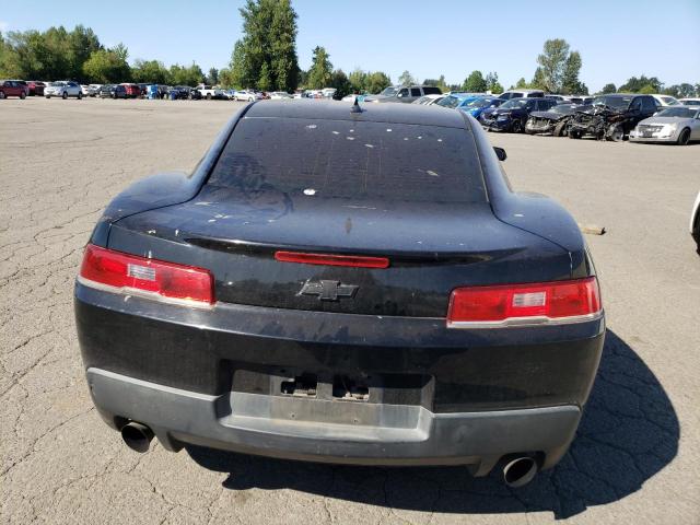 2G1FD1E37F9226163 - 2015 CHEVROLET CAMARO LT BLACK photo 6