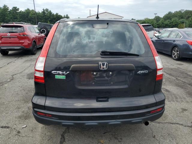 5J6RE4H36AL085385 - 2010 HONDA CR-V LX BLACK photo 6