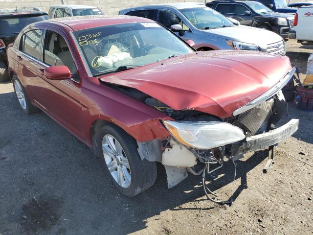 1C3CCBBB9CN331167 - 2012 CHRYSLER 200 TOURING RED photo 1