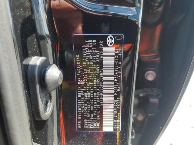 5YFB4MDE5PP059670 - 2023 TOYOTA COROLLA LE Schwarz Foto 12