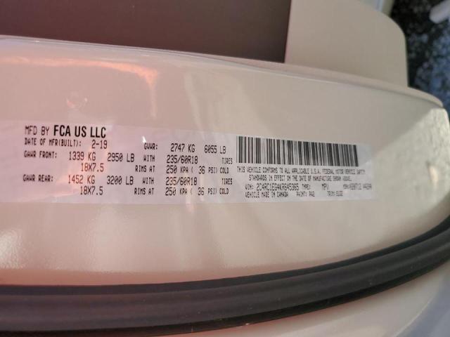 2C4RC1EG4KR645365 - 2019 CHRYSLER PACIFICA TOURING L PLUS WHITE photo 13