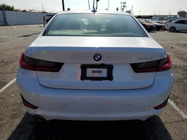 3MW5R1J06L8B43736 - 2020 BMW 330I WHITE photo 6