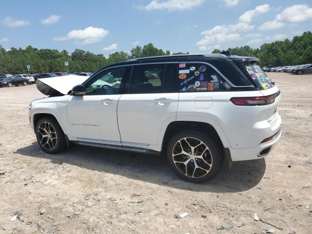 1C4RJHET0N8597486 - 2022 JEEP GRAND CHER SUMMIT WHITE photo 2