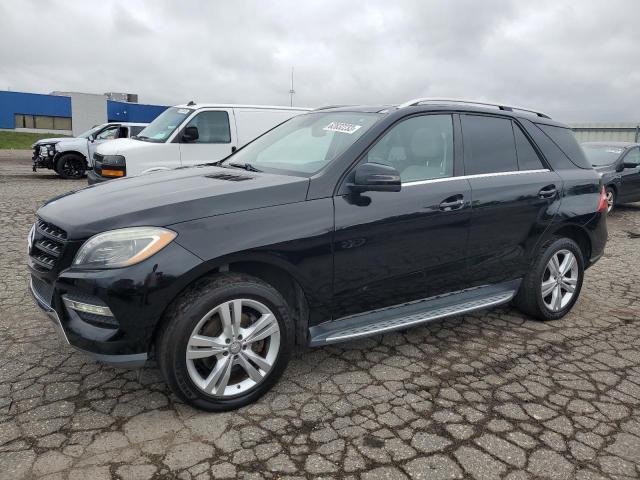 4JGDA5HB5DA166317 - 2013 MERCEDES-BENZ ML 350 4MATIC BLACK photo 1