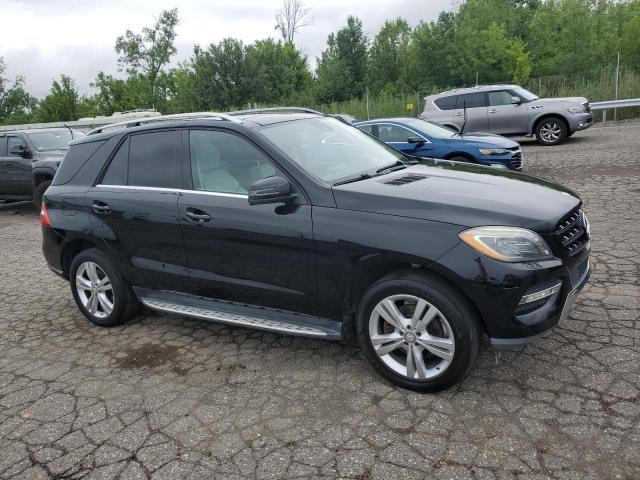 4JGDA5HB5DA166317 - 2013 MERCEDES-BENZ ML 350 4MATIC BLACK photo 4