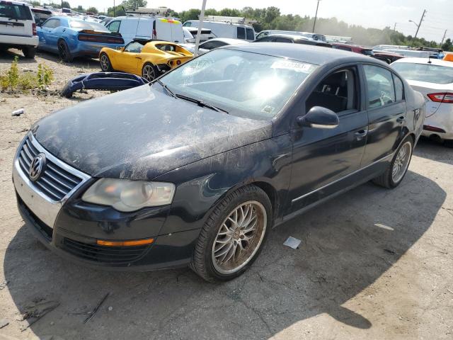 WVWGK93CX6P200256 - 2006 VOLKSWAGEN PASSAT 2.0T BLACK photo 1