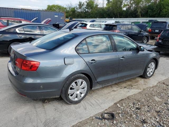 3VWD17AJXEM244142 - 2014 VOLKSWAGEN JETTA SE GRAY photo 3