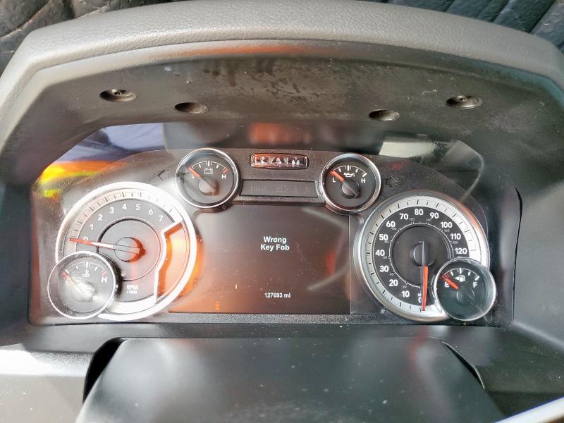 1C6RR6LTXKS573377 - 2019 RAM 1500 CLASS SLT შავი ფოტო 9