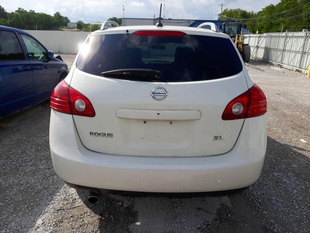 JN8AS58V38W144120 - 2008 NISSAN ROGUE S WHITE photo 6