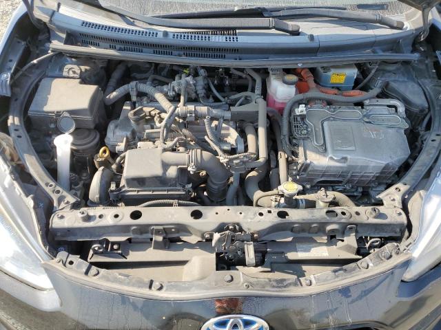 JTDKDTB32F1097579 - 2015 TOYOTA PRIUS C BLACK photo 11