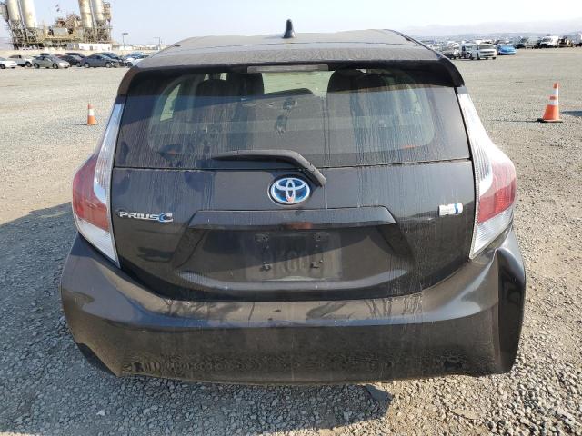 JTDKDTB32F1097579 - 2015 TOYOTA PRIUS C BLACK photo 6