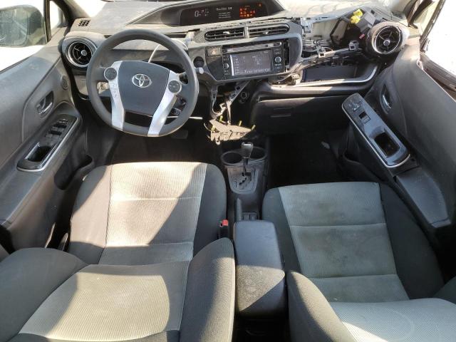 JTDKDTB32F1097579 - 2015 TOYOTA PRIUS C BLACK photo 8