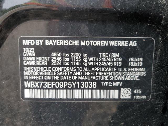 WBX73EF09P5Y13038 - 2023 BMW X1 XDRIVE28I BLACK photo 13