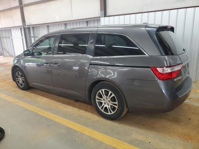 5FNRL5H66CB014219 - 2012 HONDA ODYSSEY EXL GRAY photo 2