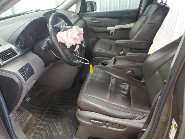 5FNRL5H66CB014219 - 2012 HONDA ODYSSEY EXL GRAY photo 7