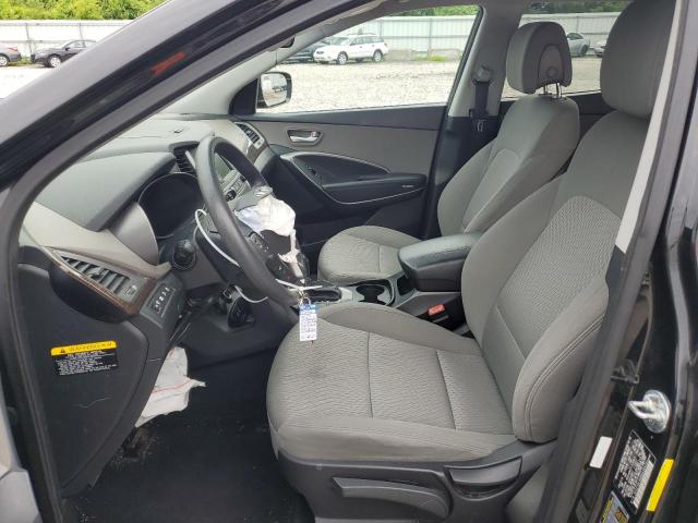 5XYZTDLB0HG438459 - 2017 HYUNDAI SANTA FE S BLACK photo 7