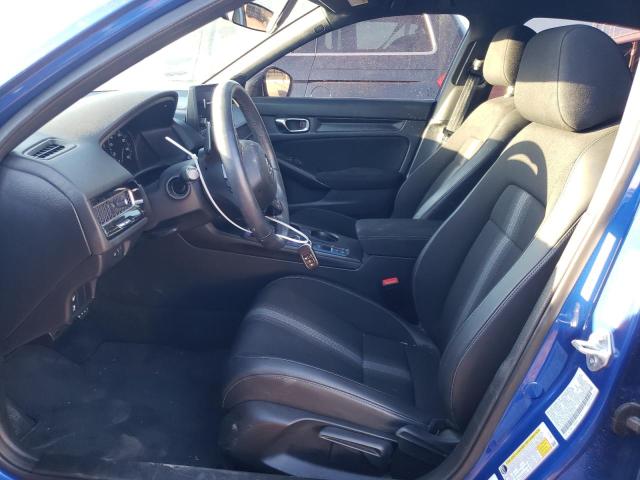 2HGFE2F5XNH572725 - 2022 HONDA CIVIC SPORT BLUE photo 7