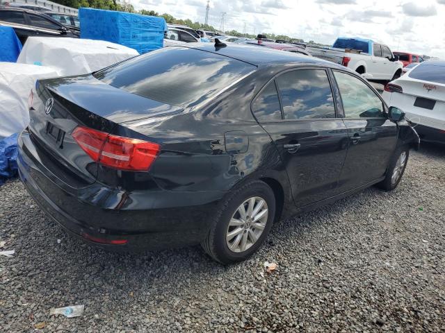 3VW2K7AJ5FM229585 - 2015 VOLKSWAGEN JETTA BASE BLACK photo 3