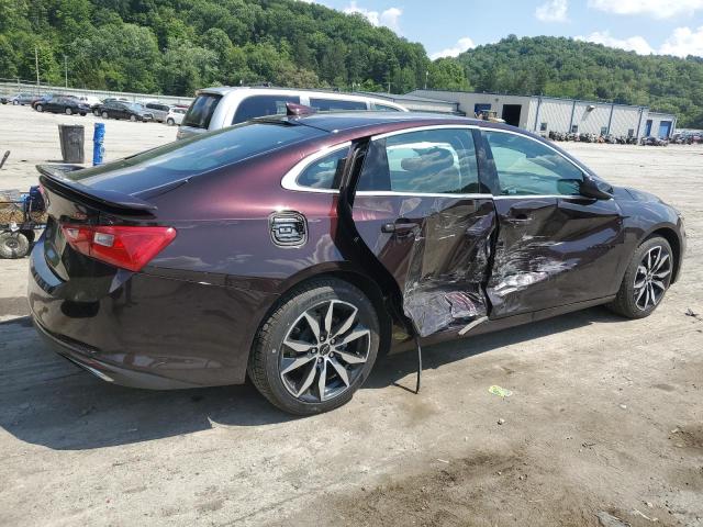 1G1ZG5ST2MF061305 - 2021 CHEVROLET MALIBU RS 紫色 照片 3