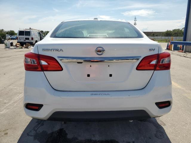 3N1AB7AP3KY237774 - 2019 NISSAN SENTRA S WHITE photo 6