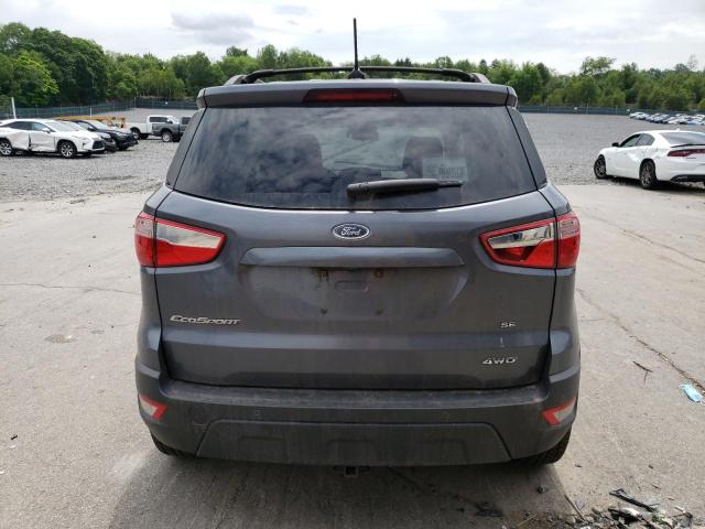 MAJ6P1UL4JC200711 - 2018 FORD ECOSPORT SE 蓝色 照片 6